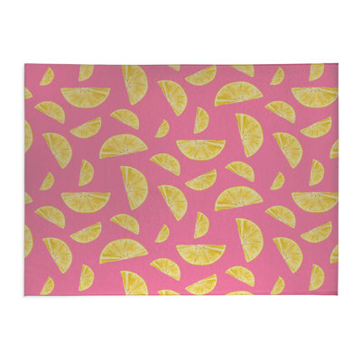 Tapis de cuisine antidérapant Summer Lemon