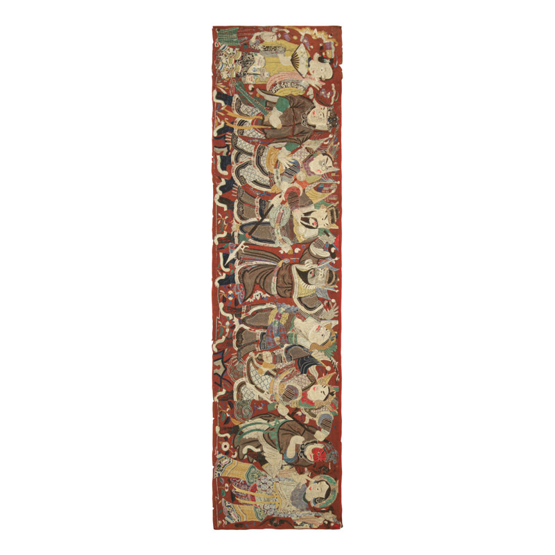 One-of-a-Kind 2'5x9'8 Hand Knotted Area Rug