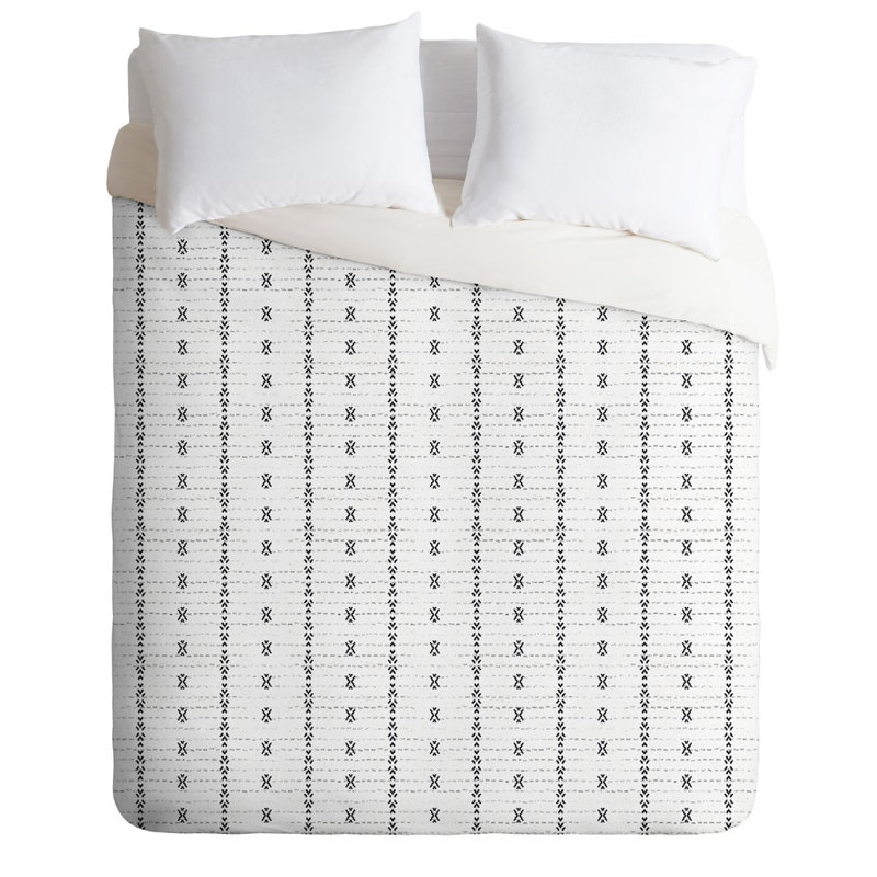Holli Zollinger Polyester Striped Comforter