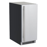 U-Line 15"W. 1 Class 160 Cube Daily Production Craft Ice Machine - Stainless Steel