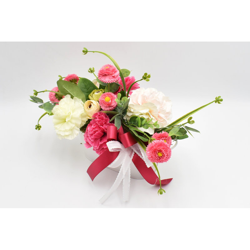 Fabric Mixed Assortment Arrangement in Pot