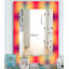Miroir mural sans cadre 8 colourfields triangulaire-40101771