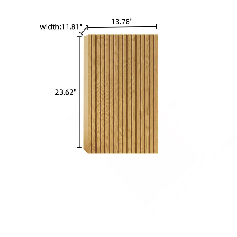 Armoire murale de 23 po de hauteur pour salle de bain, armoire de rangement étroite avec porte, convenant aux petits espaces comme les coins, pouvant être utilisée dans une salle de bain, un salon ou une buanderie
