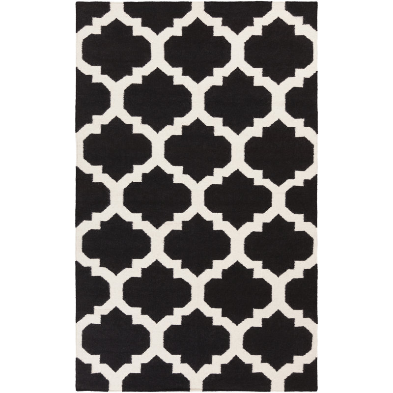 Bangor Wool Geometric Indoor Rug, Rectangle 4' x 6'