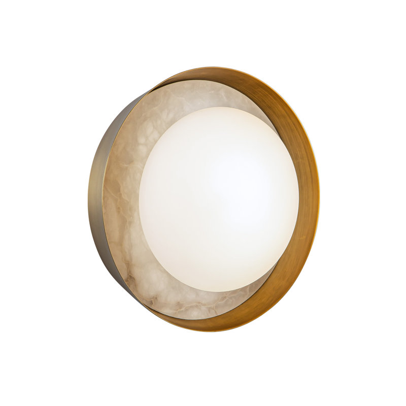Alonso 1 - Light Bath Sconce, Vintage Brass