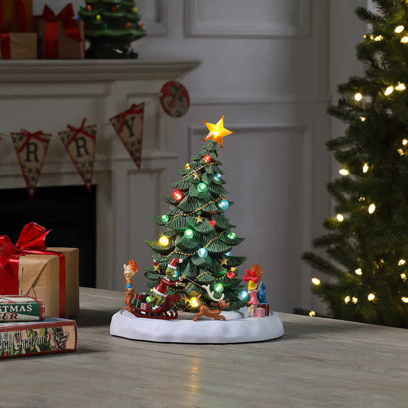 13 in. Animated Grinch Tree