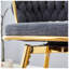 Ensemble de tabourets de bar pivotants en lin et coton l 20,4 po x P 15 po x H 34,6 po Sunny