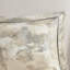 Édredon 7 pièces pour lit très grand avec tissu tissé et jupe de lit décorative moderne à revers gris uni