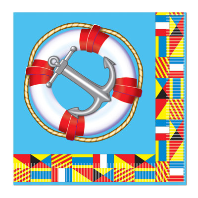 Serviettes nautiques