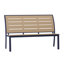 Banc de parc empilable aluminium Bazza-26076704-26076716