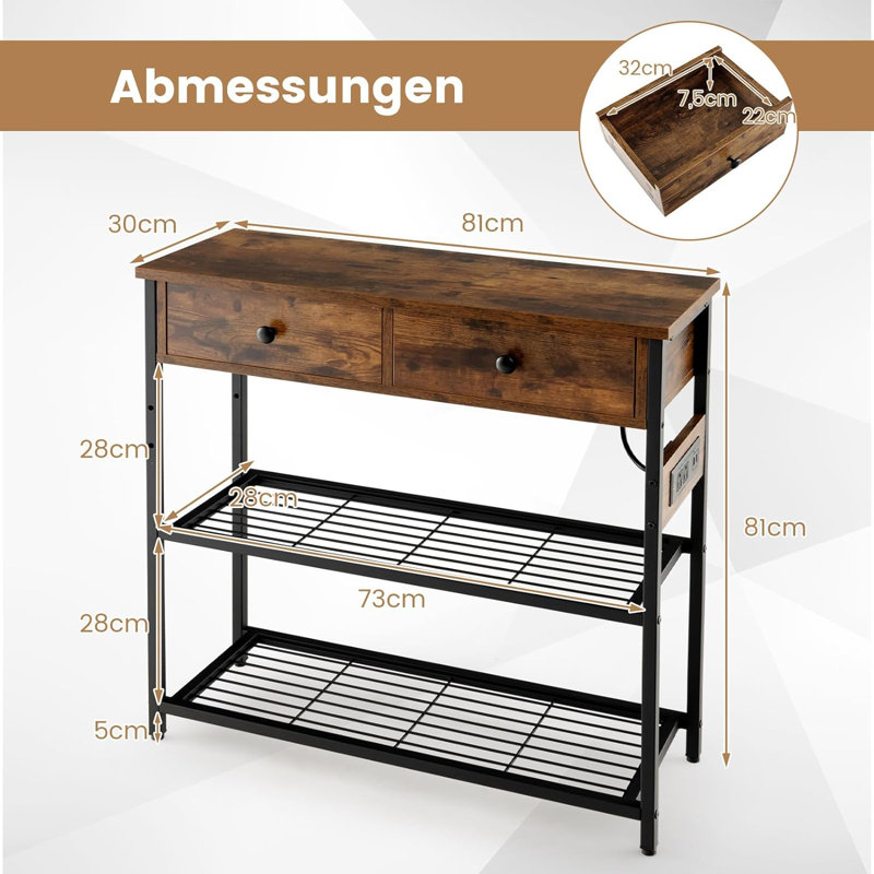 Denyse 81cm Console Table