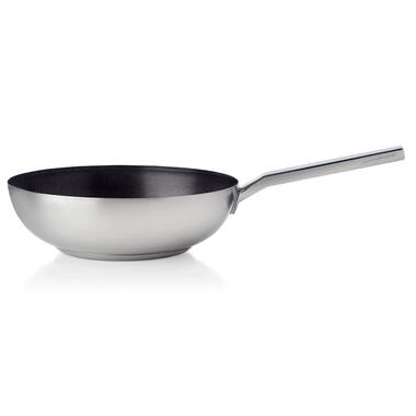 ChefSeason Round Bottom Carbon Steel Wok 12.6“, Large woks & stir