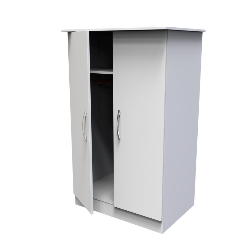 Dekyn Manufactured Wood Wardrobe, White Matt