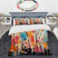 Ensemble de housse de couette en microfibre / polyester Colorful Mid Century-1698388857