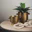 Asanta Beige Wooden Link Chain Decorative Object