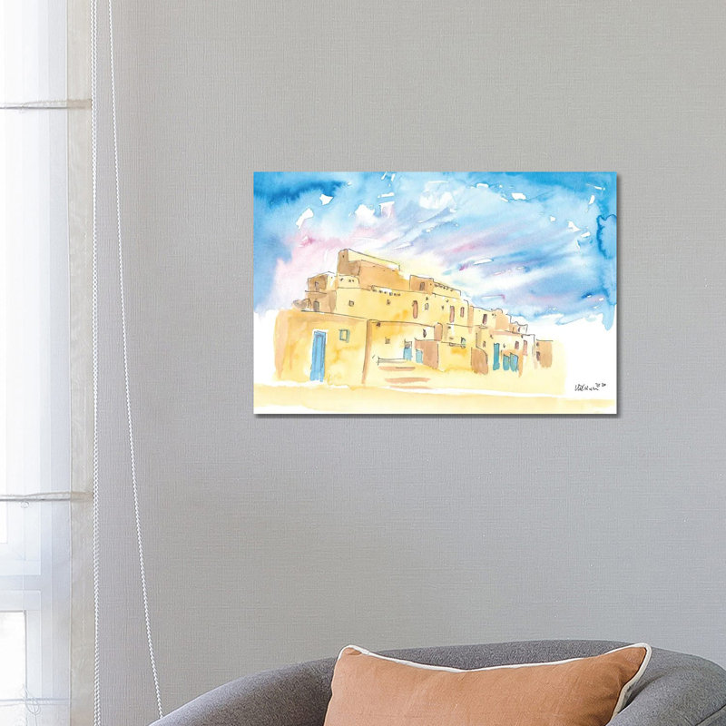 Enchantment And Zen In Taos NM by Markus & Martina Bleichner - Wrapped Canvas Print, 66.04 cm H x 45.72 cm W