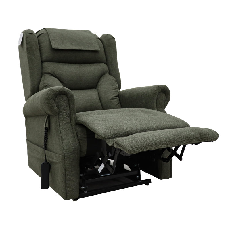 Berkshire 85cm Wide Lift Assist Standard Recliner, Green