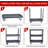 15.7'' W Utility Cart