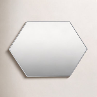 Sabine Metal Hexagon Wall Mirror