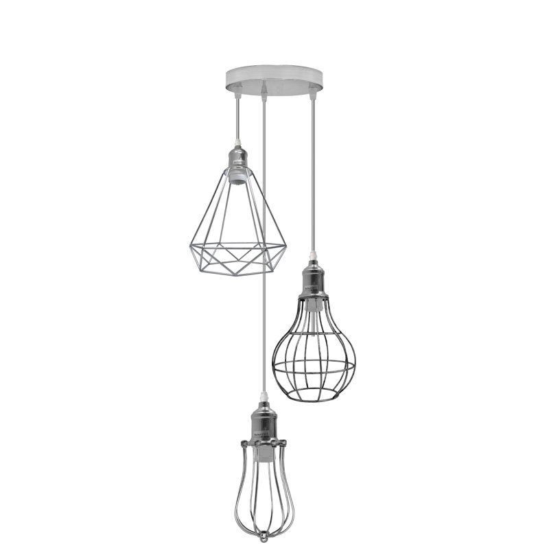 3 - Light Chrome Pendant