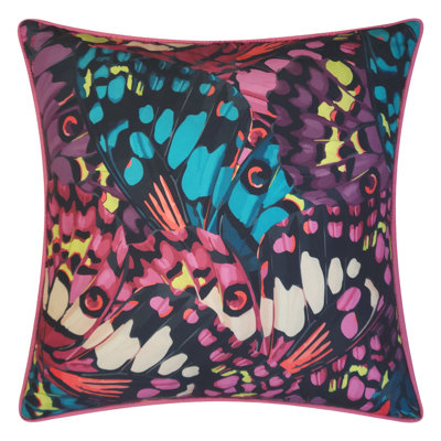 No Decorative Addition Outdoor Reversible Throw Pillow