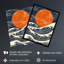 Wall Art Print Sun and Waves Japanese Style Blue Seascape Poster