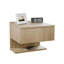 Ardilia 35cm W Solid + Manufactured Wood Bedside Table-1952944428