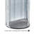 Two-Sided Pegboard Floor Display w/ C-Channel Sides on Revolving Base. Spinner Rack Stand. Panel Size: 16"W x 60"H on Revolving Base