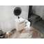 Meuble-lavabo autoportant avec lavabo en céramique et armoires de rangement, porte à fermeture douce-120952022-120952019