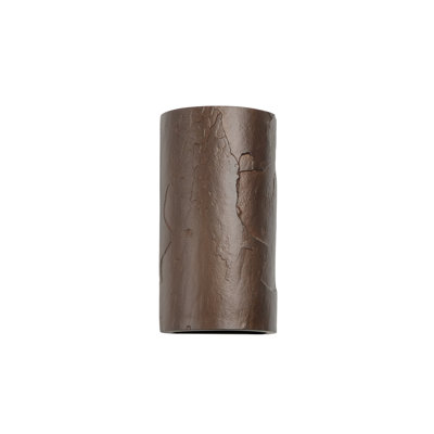 Donnice Flush Mount Ceramic Outdoor Wall Lights, LED Bulb Included