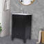 Ensemble de meuble-lavabo 20 po avec lavabo, armoire de salle de bain multifonctionnelle avec porte, tiroir et support de rangement, finition peinte