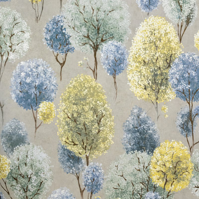 Thaler Large Tilia Shimmery Trees 8.5M X 70cm Wallpaper Roll