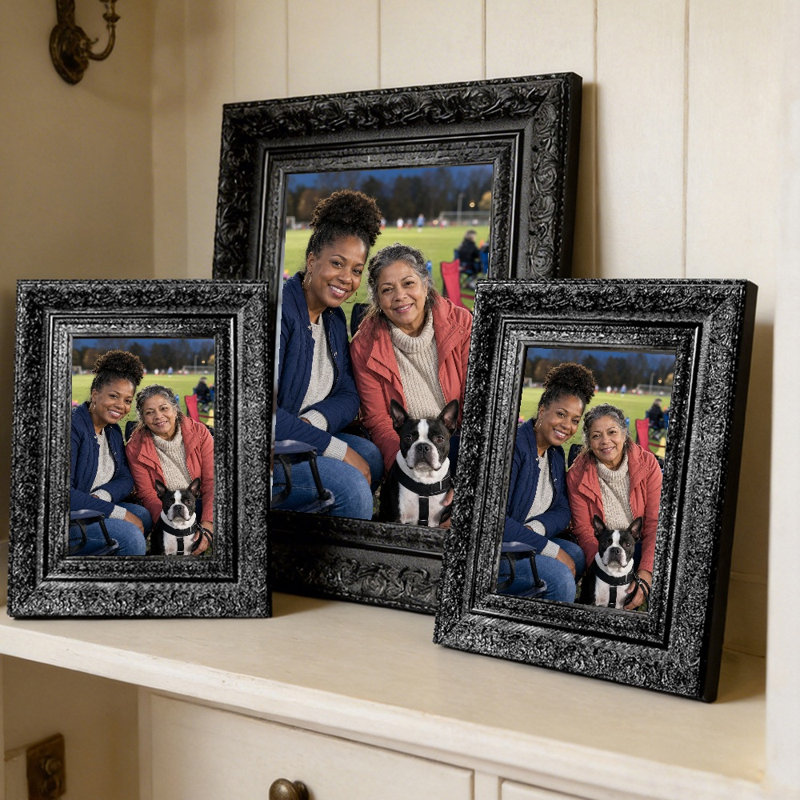 Cadre photo noir 8 pièces 8 "x 10" 1PC pour cadeaux d'anniversaire, Black, 1, 8" W x 10" H