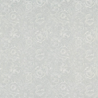 Pure Poppy Embroidery Fabric