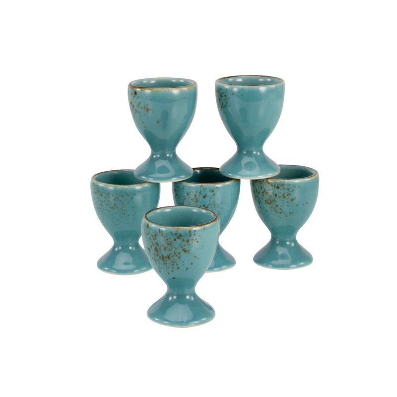 Nature, Geschirrset, Eierbecher 6 teilig, Blue