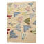 Tapis ivoire 4 x 6 Perry