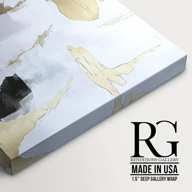 Abstract XXXVIII Gallery Wrapped Canvas - Ready To Hang, 27" H x 18" W