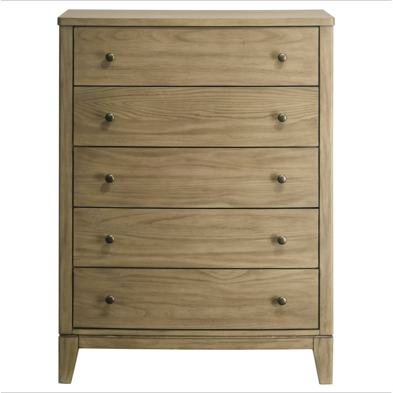 Commode de chambre à coucher à 5 tiroirs Menlo