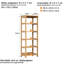 Marazzi 143cm 5 Shelf Shelving Unit