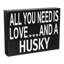 Tout ce qu'il vous faut, c'est de l'amour et un panneau en bois de qualité supérieure Husky