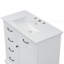Meuble-lavabo de salle de bain avec comptoir en céramique-116792572