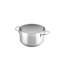Gourmet Sauce Pan with Lid 7.87" - 12 Pieces - Stainless Steel