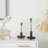 11.75'' H Iron Tabletop Candlestick