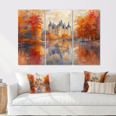 - Ensemble d'art mural Chateaus