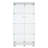 Lighted Two Door Glass Cabinet Glass Display Cabinet With 4 Shelves-125123270