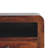 18" Chestnut Solid Wood One Drawer Floating Nightstand
