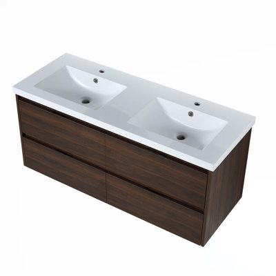 Meuble-lavabo 48 po avec lavabo en résine