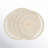Acklin 100% Rattan No Pattern Round Placemat