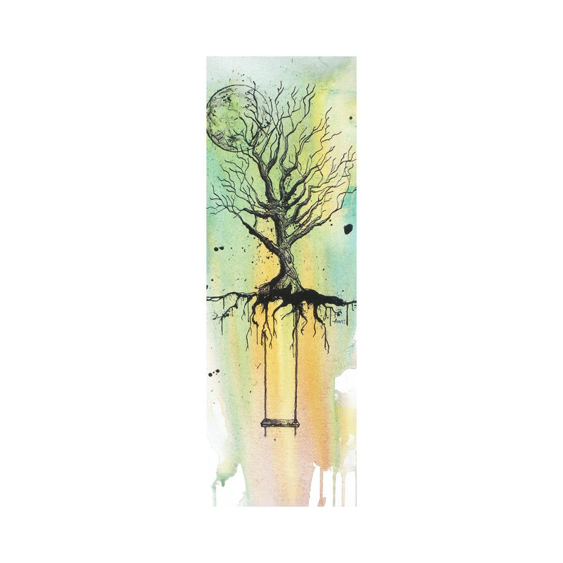 Edge Of Youth II 1 Piece Wrapped Canvas Panoramic Wall Art, 30.48 cm H x 91.44 cm W x 3.175 cm D