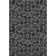 Premium Machine Washable Prisco Black Rug